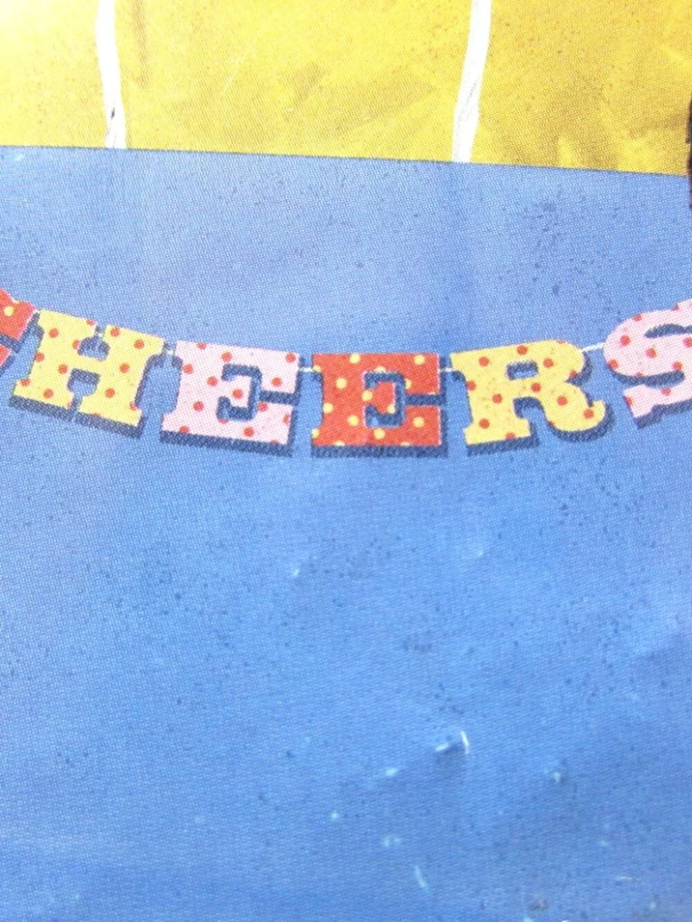 Colorbok Cheers Bag Garland Banner Gift Bag Decoration Polka Dot Reusable